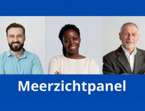 Drie deelnemers Meerzichtpanel